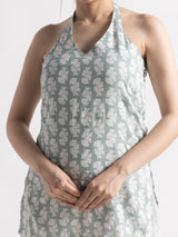 Fiza – Halter Backless Corset Kurti