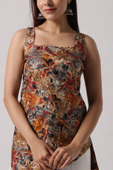 Sifat Deep Back Kurti