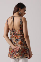 Sifat Deep Back Kurti