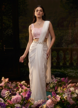 Tara Drape Skirt Set