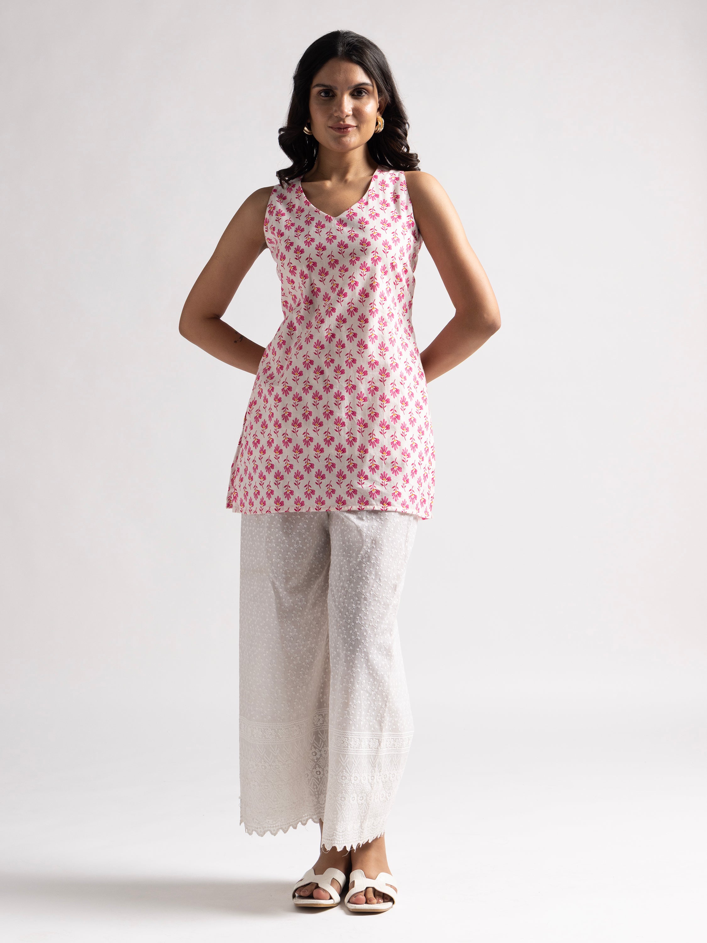 Flora – Block Print Kurti
