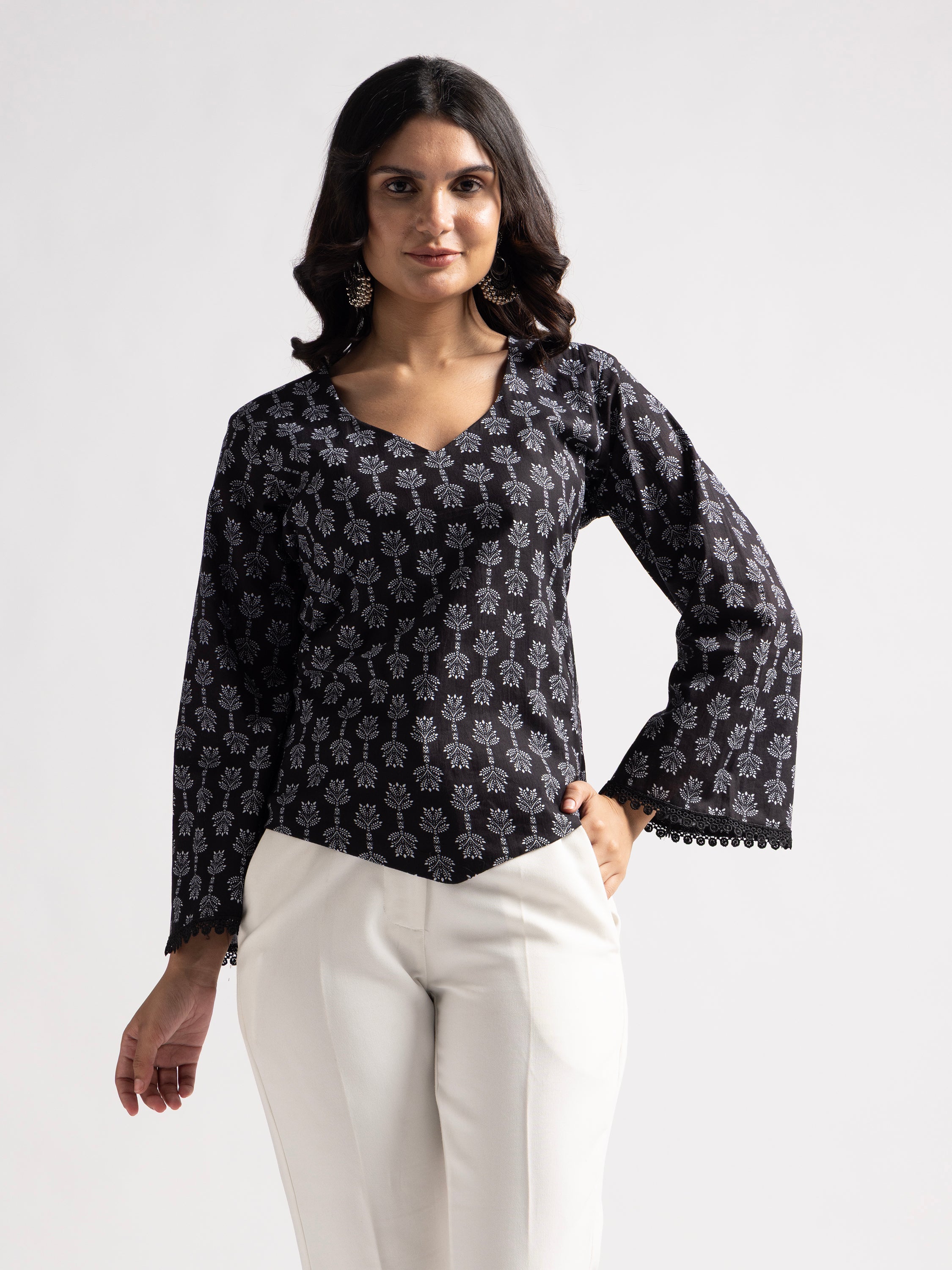 Zehra back adjustable kurti