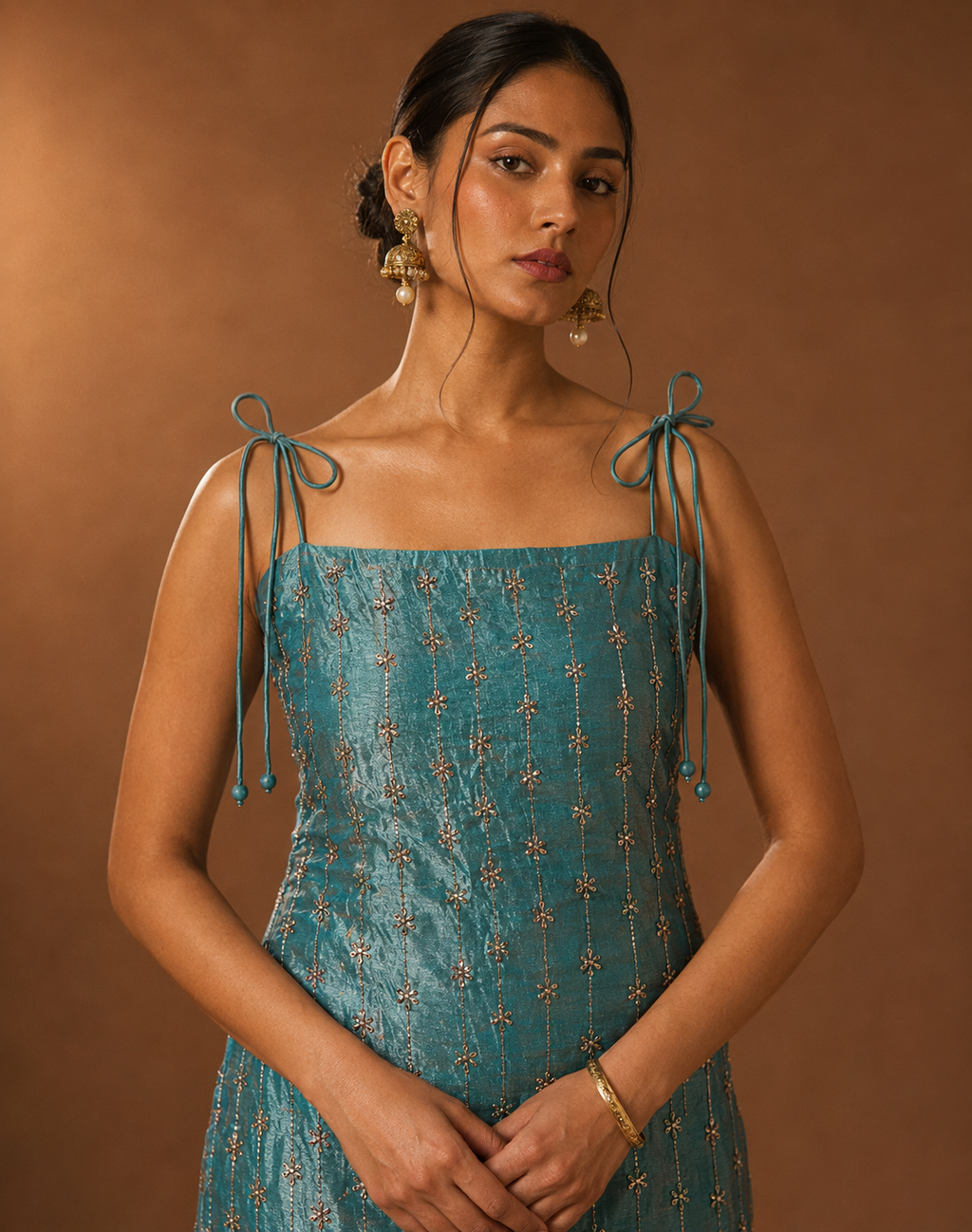 Firoza | Sequin Embroidered Kurta