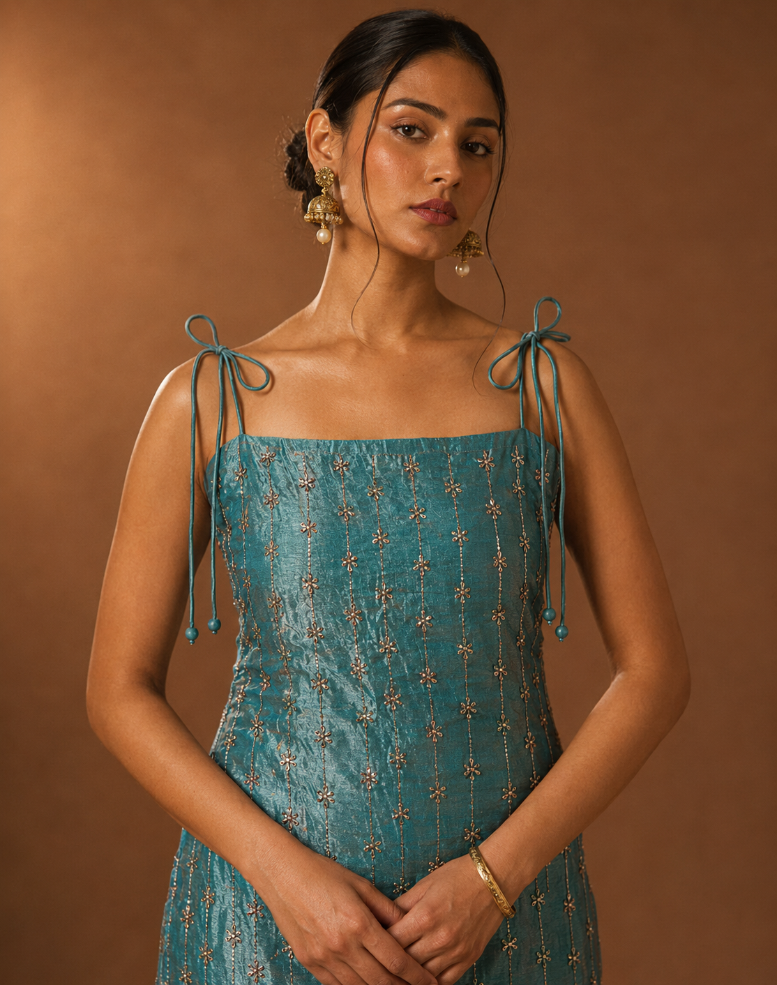 Firoza | Sequin Embroidered Kurta