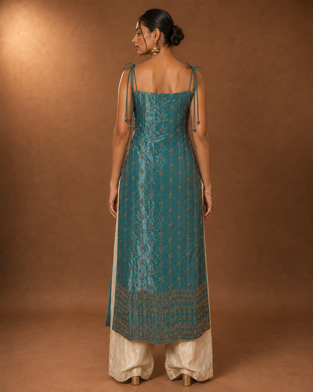 Firoza | Sequin Embroidered Kurta