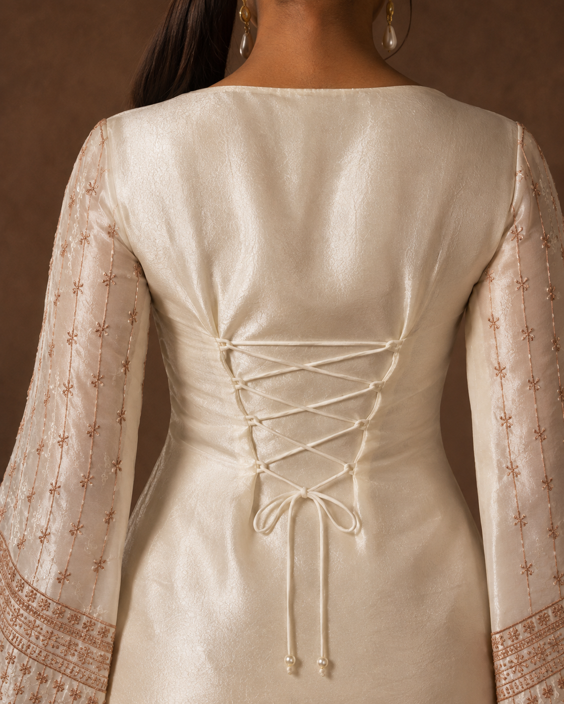 Lehar | Bell Sleeve Embroidered Kurta