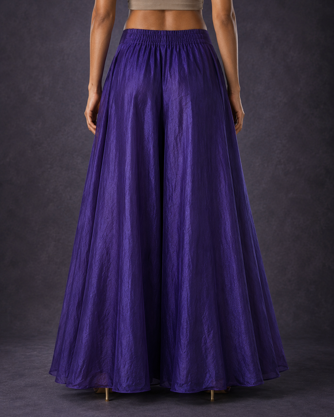 Palazzo Pant | Violet Shimmer