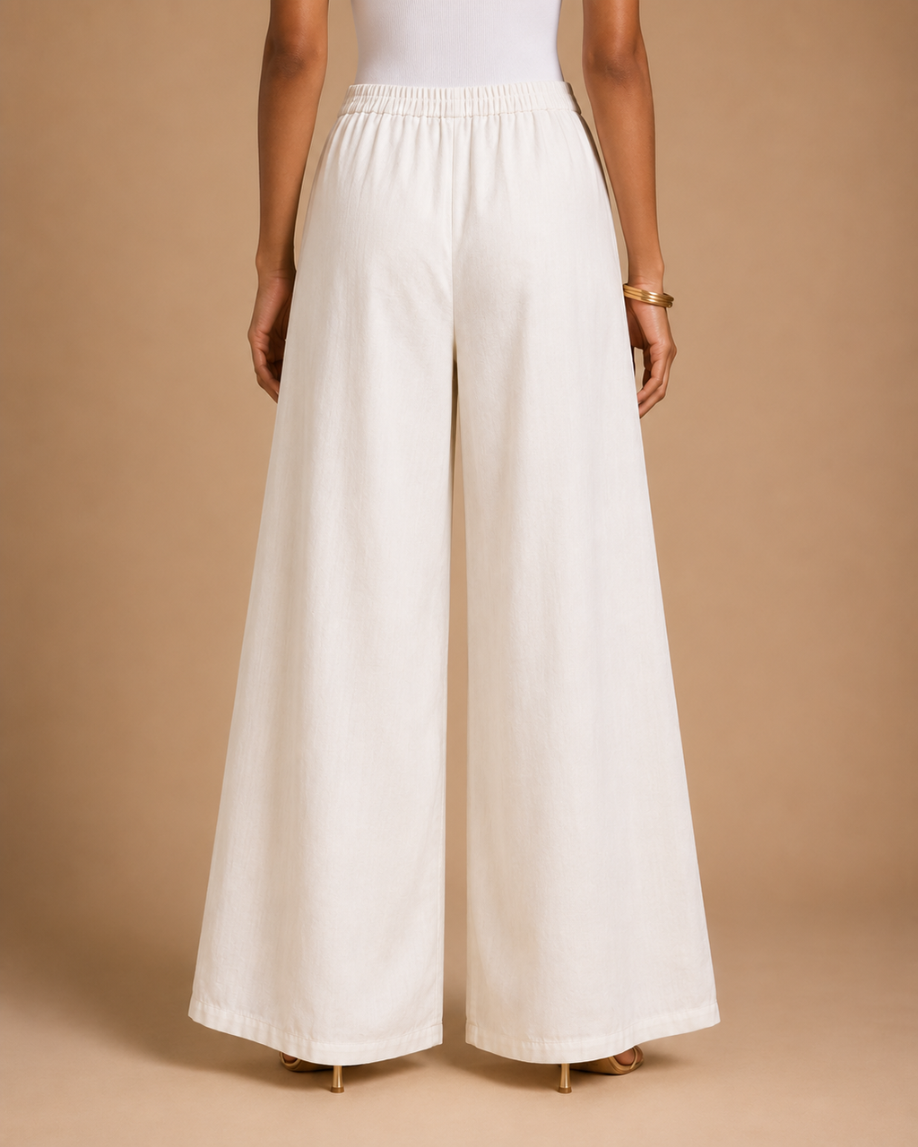 Palazzo Pant | White