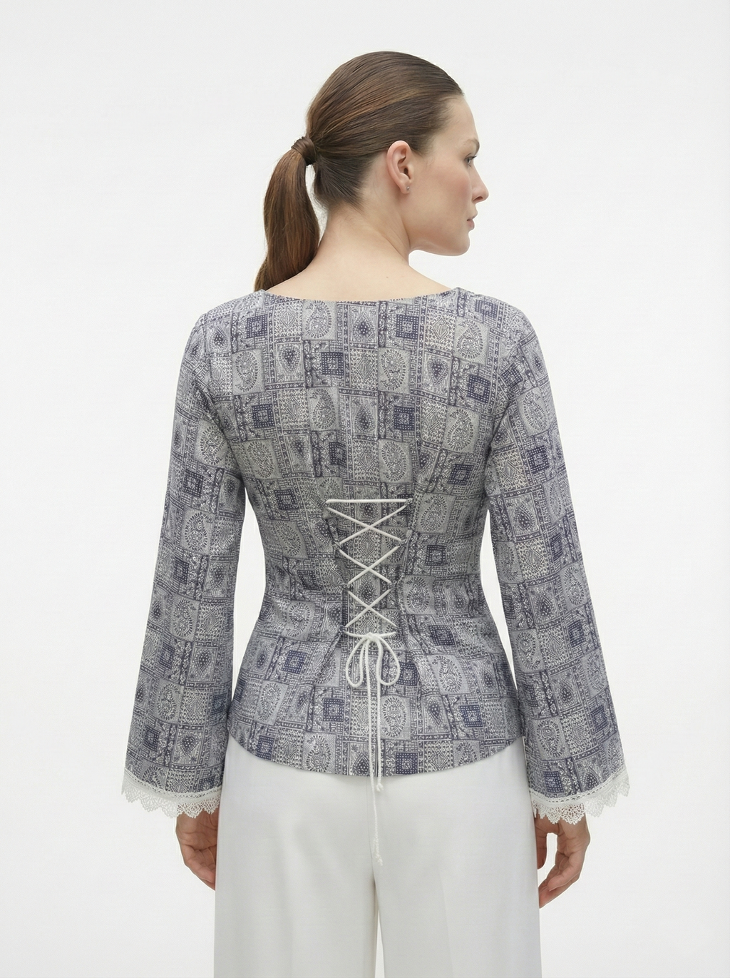 Arohi Printed Corset Top