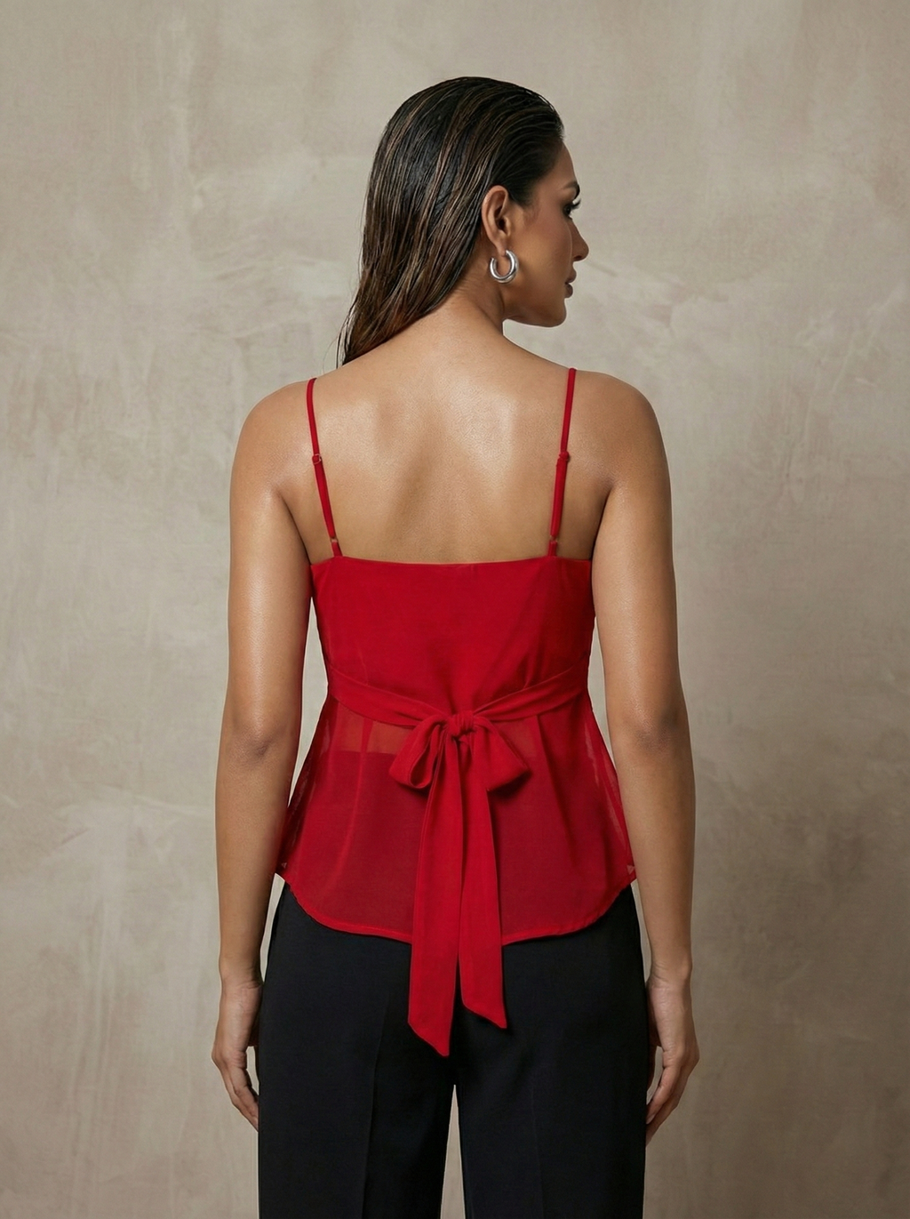 Surkh Sheer Cami Top