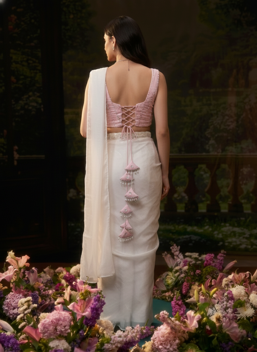 Tara Drape Skirt Set